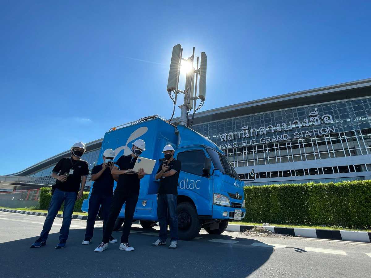 dtac สนับสนุนสถานีกลางบางซื่อเปิดศูนย์ฉีดวัคซีนป้องกันโควิด-19