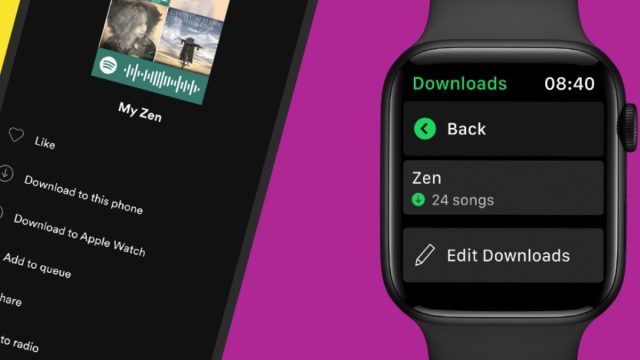 รอกันมานาน! Spotify ให้โหลดเพลงลง Apple Watch ได้แล้ว