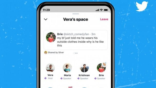 Twitter เปิดฟีเจอร์ Spaces ใครที่มีผู้ติดตามเกิน 600 ใช้งานได้เลย