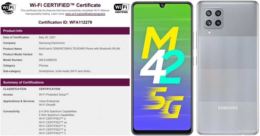 Samsung Galaxy F42 5G