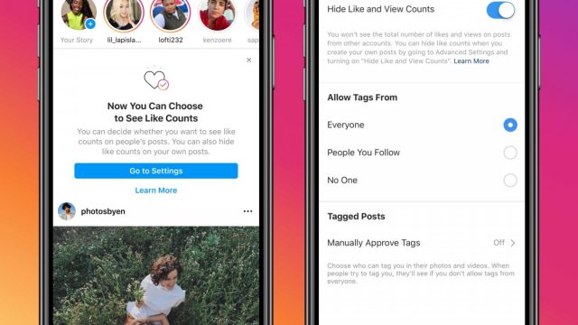 Instagram นำการแสดงยอด Like กลับมา พร้อมเพิ่มออฟชั่นให้ “ซ่อน” ได้