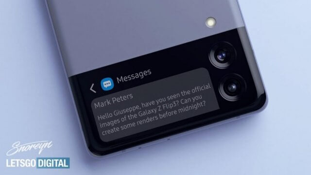 ก็ดูดีนะ! ชมเรนเดอร์ Samsung Galaxy Z Flip3 ที่สร้างตามข่าวลือ