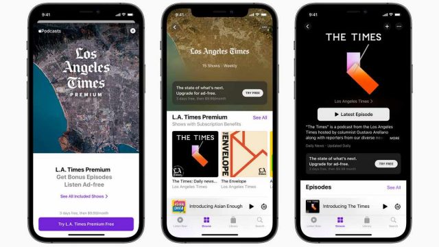 Apple Podcasts Subscriptions และช่องรายการพร้อมให้บริการแล้ววันนี้ทั่วโลก