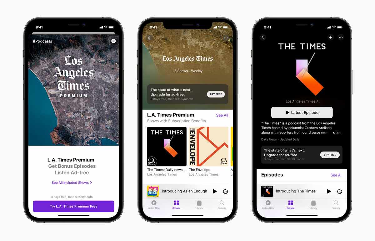 Apple Podcasts Subscriptions