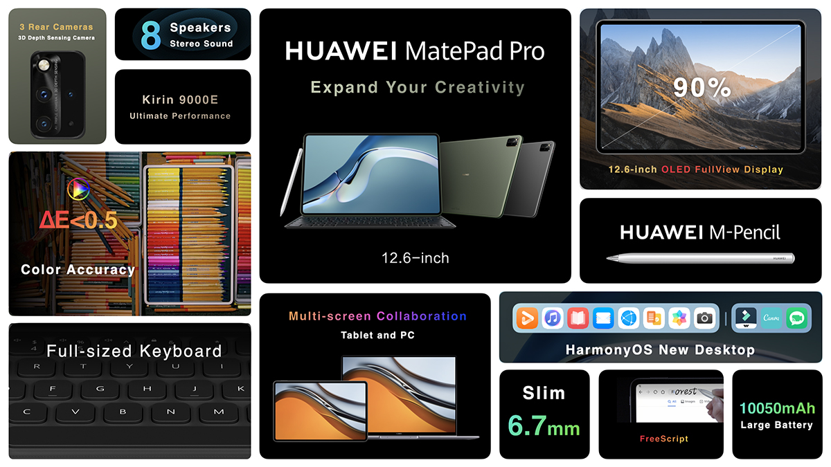 เปิดตัว HUAWEI MatePad Pro