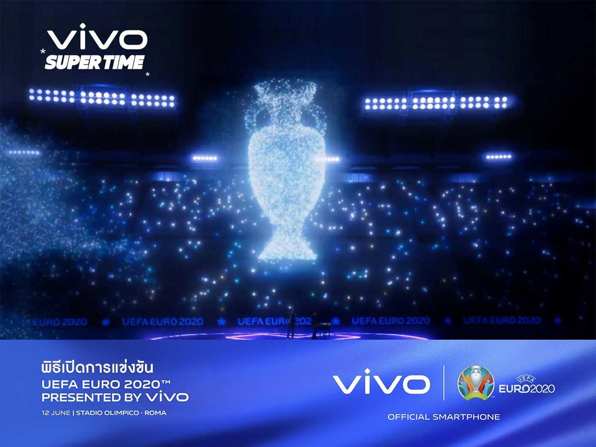 vivo ร่วมพิธีเปิดการแข่งขัน UEFA EURO 2020