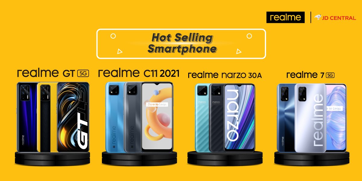 realme ยอดขายพุ่งในช่วงแคมเปญ 7.7 SUPER SALE