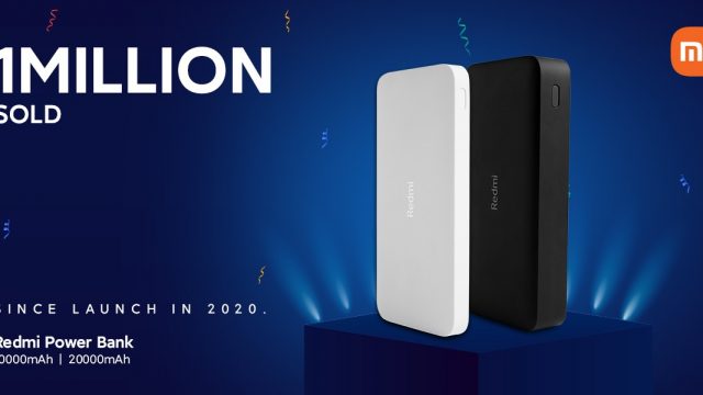 Xiaomi ทำยอดขายพาวเวอร์แบงค์ Redmi (10,000mAh และ 20,000mAh) แตะ 1 ล้านก้อน