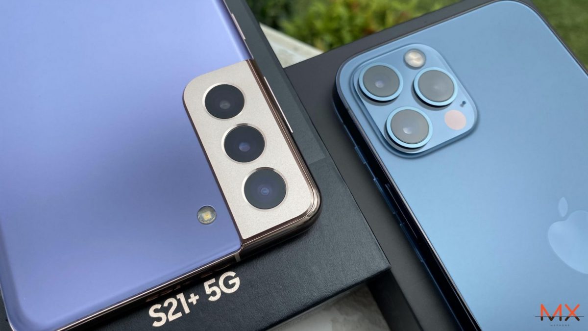 เทียบกล้อง Samsung Galaxy S21+ 5G VS iPhone 12 Pro