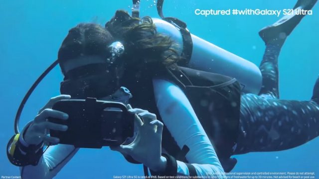 Samsung จับมือ NatGeo ส่ง Galaxy S21 Ultra ทำมิชชั่นถ่ายฉลามเสือใต้น้ำ