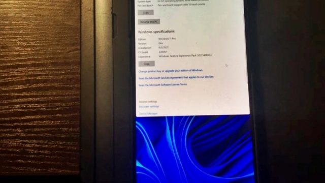 นักพัฒนาปล่อยของ! โชว์รัน Windows 11 บนมือถือ OnePlus 6T