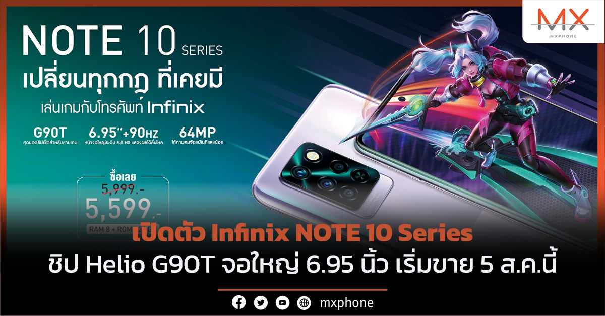 Infinix NOTE 10 Pro
