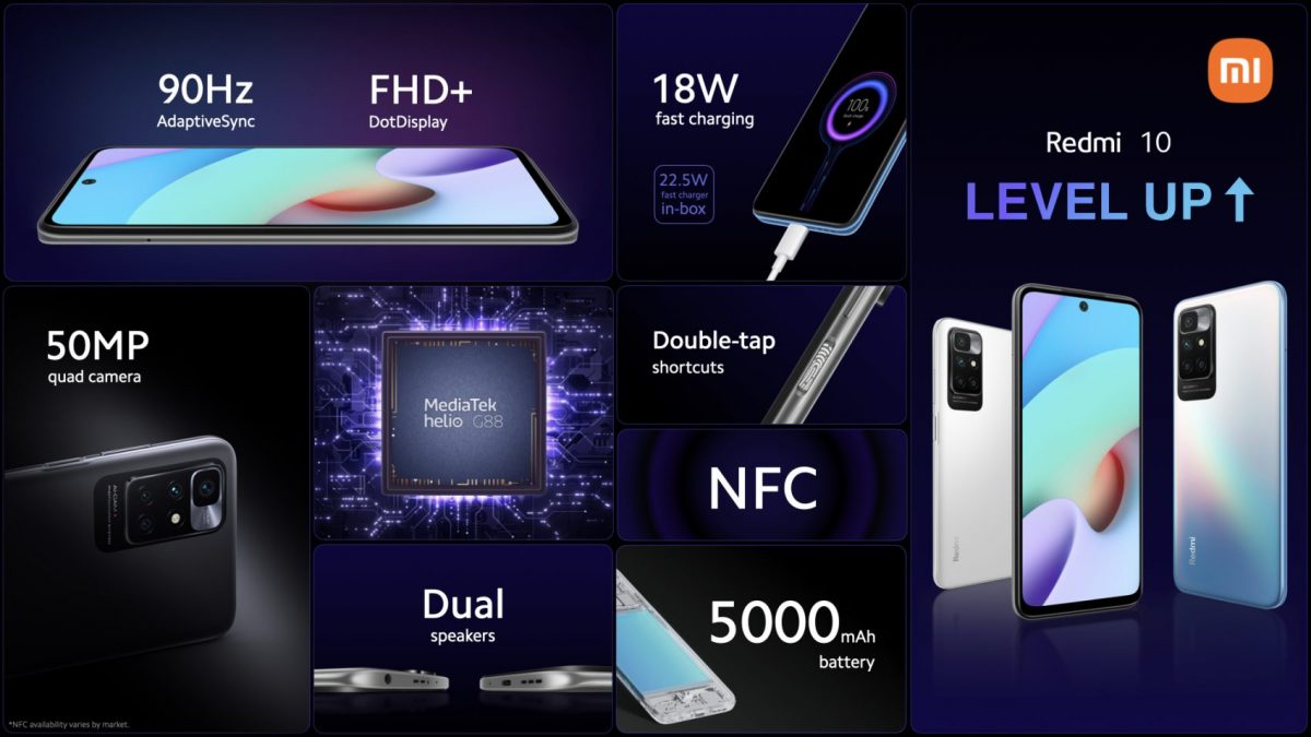 Redmi 10 เปิดตัว