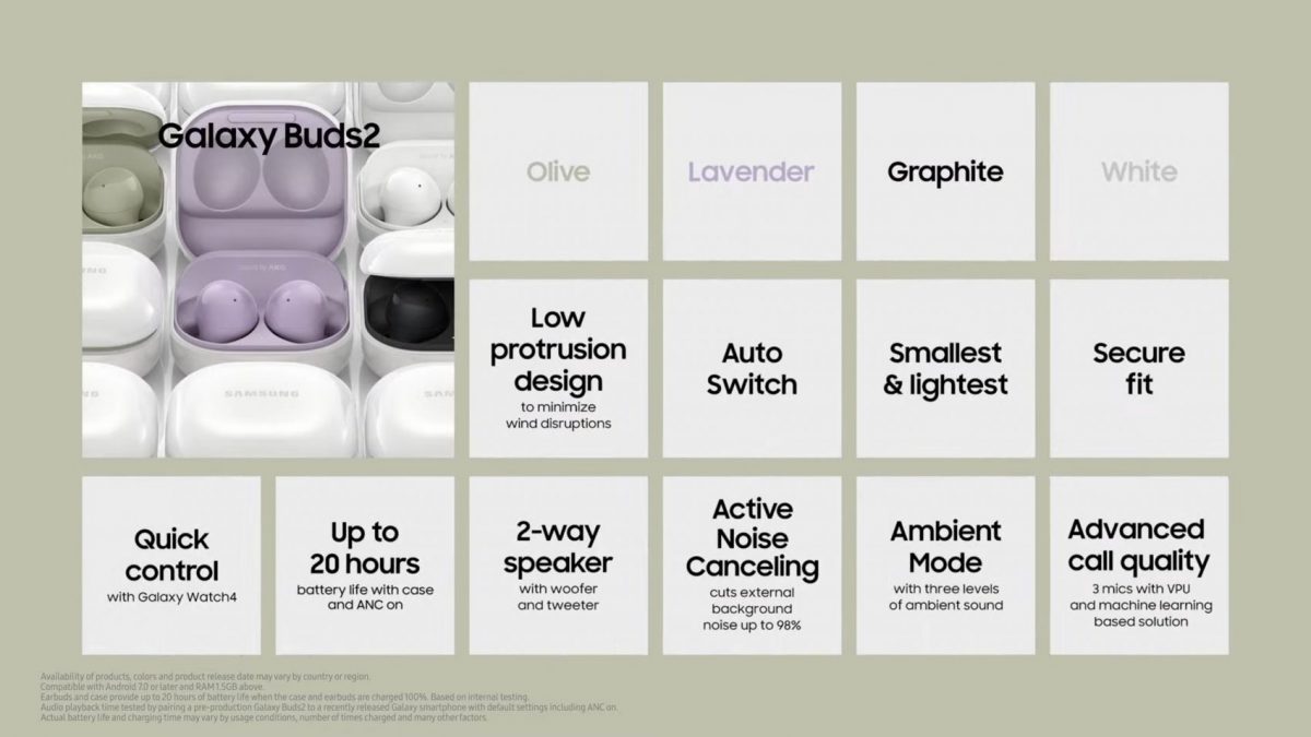 รีวิว หูฟัง Samsung Galaxy Buds2