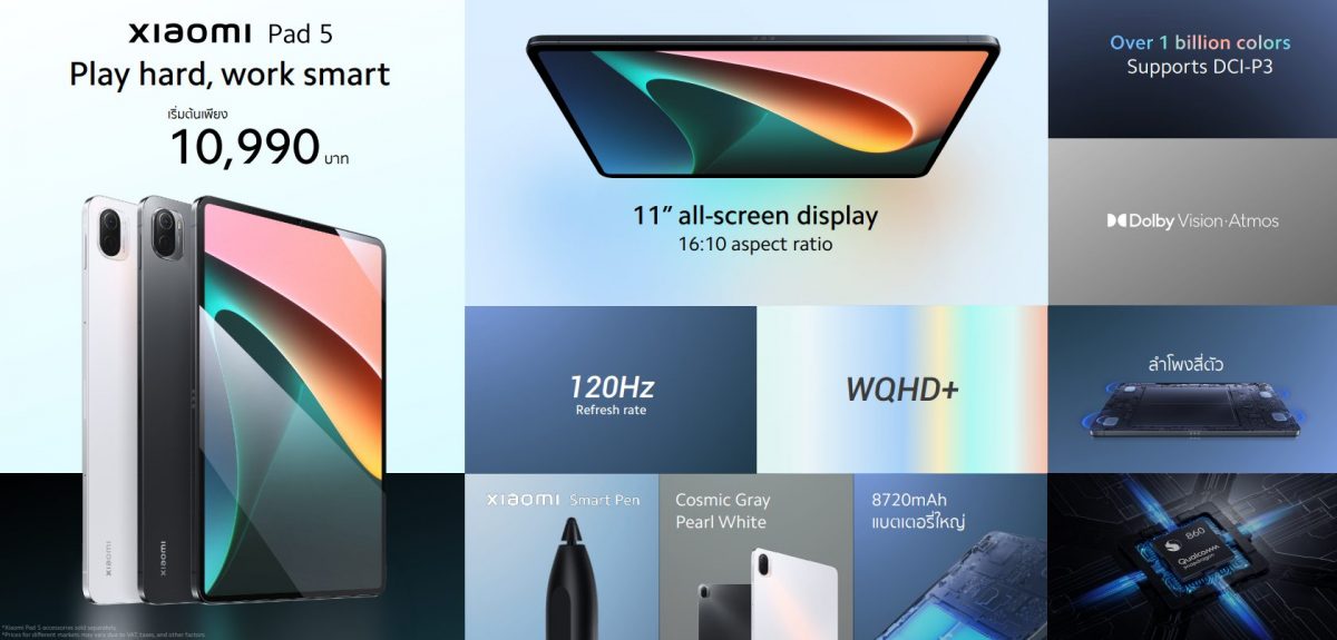 Xiaomi Pad 5 รีวิว