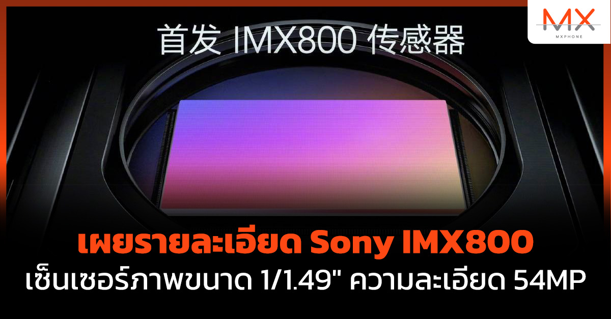 Sony IMX800