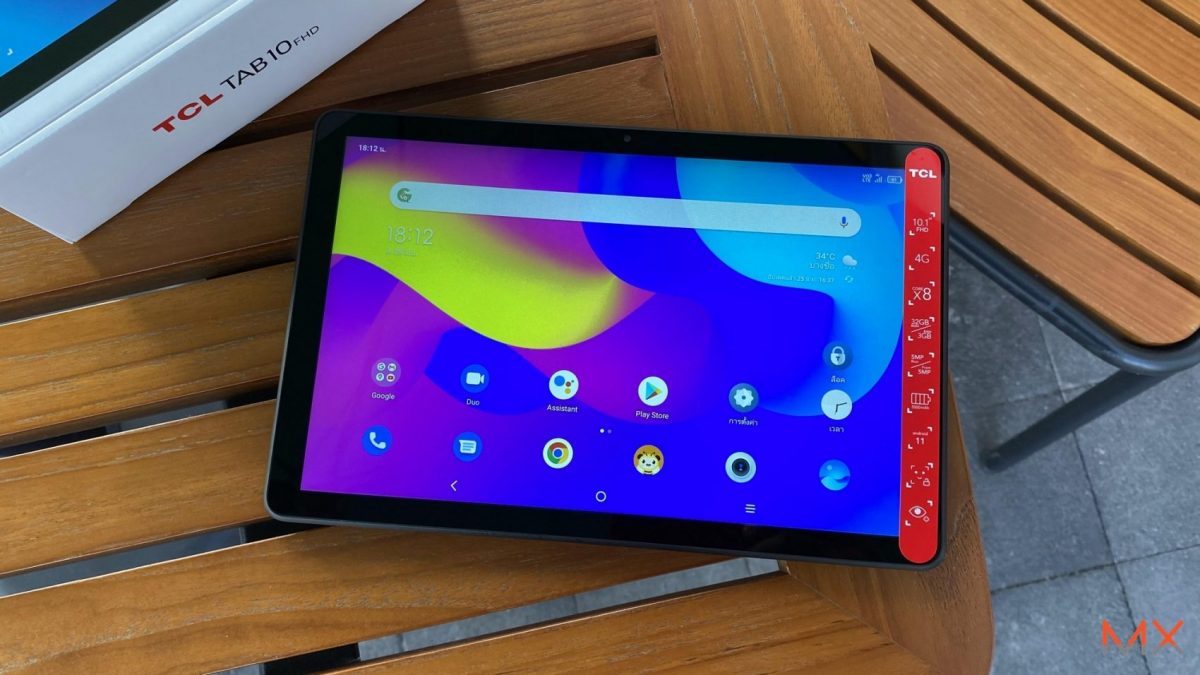 รีวิว TCL TAB 10 FHD 4G