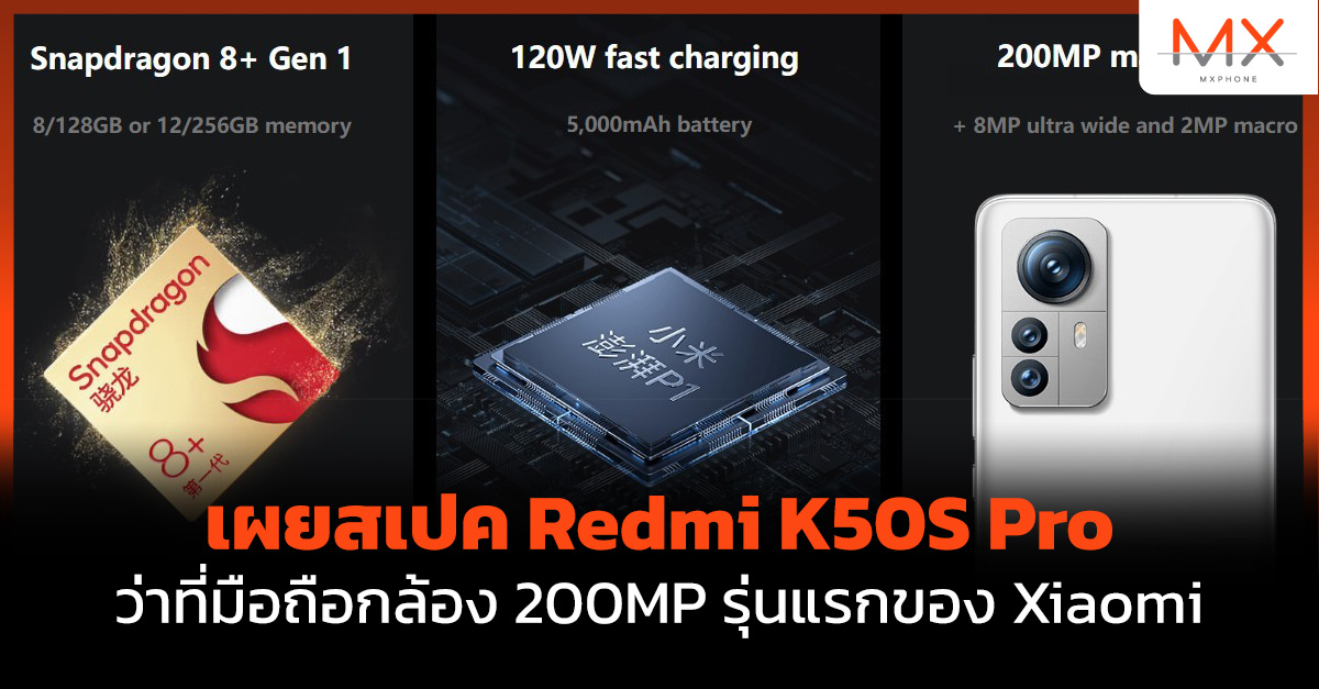 Redmi K50S Pro