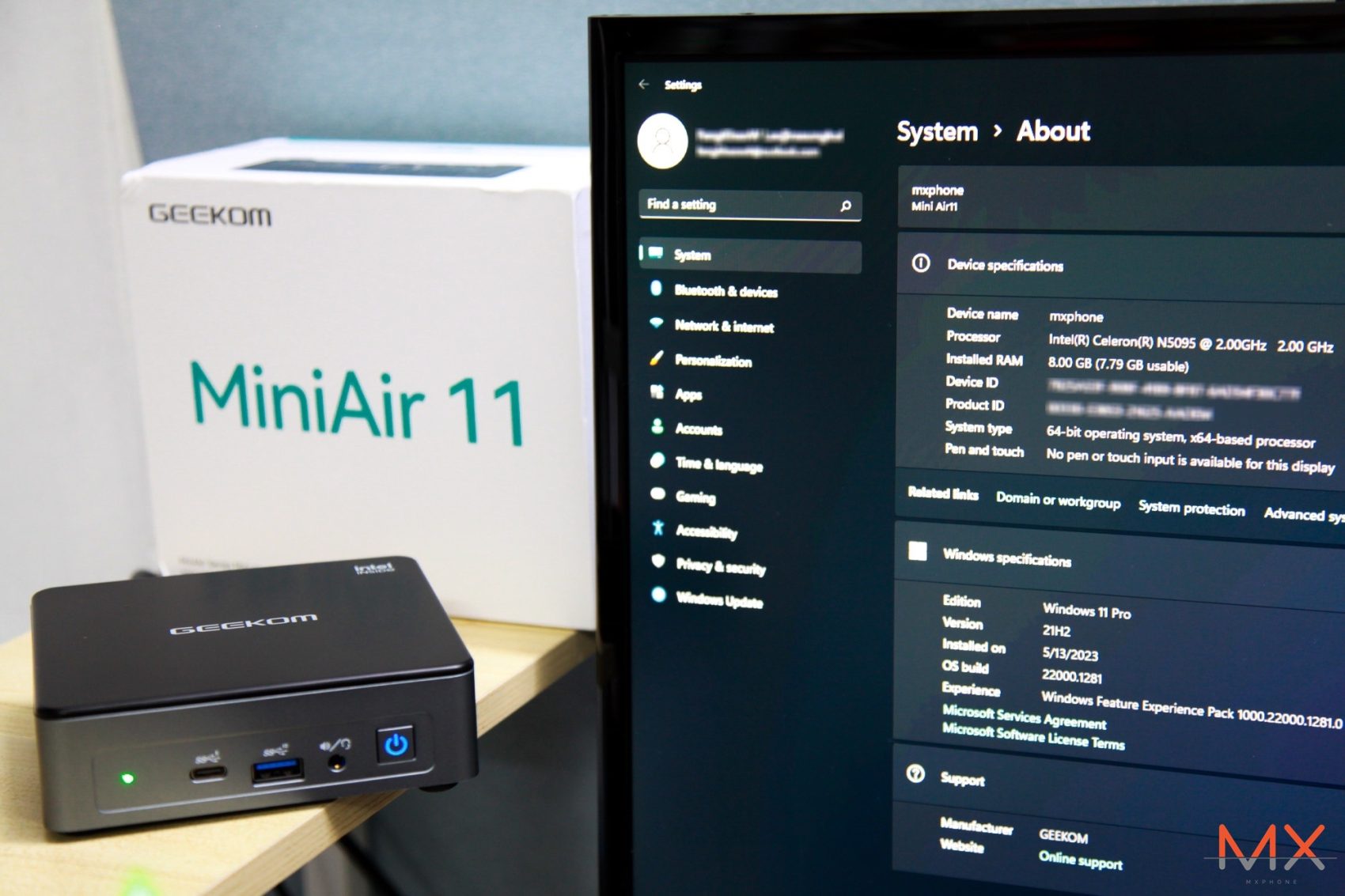 GEEKOM MiniAir 11 รีวิว