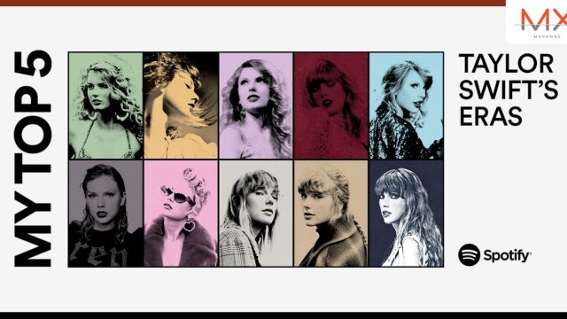 Spotify เปิดตัวฟีเจอร์ My Top 5: Taylor Swift’s Eras เอาใจเหล่าสวิฟตี้