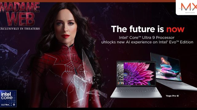 เลอโนโว ปลุก Spider-Senses ร่วมกับ Madame Web พร้อมด้วยแล็ปท็อปอัจฉริยะปลดล็อกพลังดิจิทัล