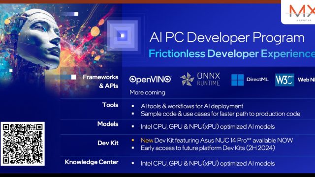 Intel ประกาศเปิดใช้งานใหม่สำหรับ AI PC เพื่อนักพัฒนาซอฟต์แวร์และผู้จำหน่ายฮาร์ดแวร์