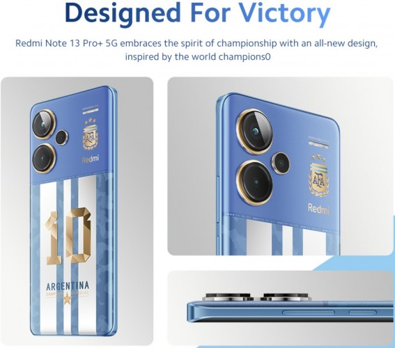 Xiaomi Redmi Note 13 Pro+ World Champions Edition
