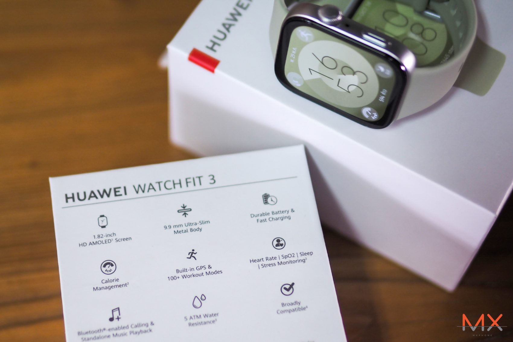 HUAWEI WATCH FIT 3 รีวิว