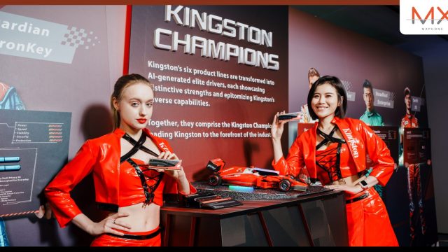 Kingston กลับมาอีกครั้งกับงาน COMPUTEX 2024 พร้อมเปิดตัวหน่วยความจำ DDR5, DDR5 CAMM2 และการใช้งาน AI ที่ได้แรงบันดาลใจจากรถแข่ง