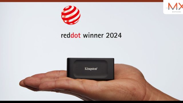 Kingston XS1000 ผลิตภัณฑ์ SSD แบบพกพา คว้ารางวัล Red Dot Award ประจำปี 2567