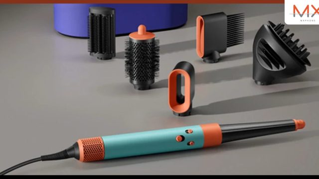 อุปกรณ์จัดแต่งทรงผมตัวแรกจาก Dyson ที่เชื่อมต่อกับแอปพลิเคชัน MyDyson ได้ Dyson Airwrap i.d. multi-styler