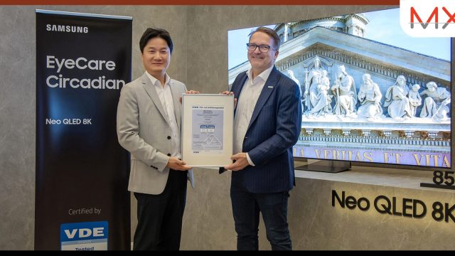 ซัมซุงทีวี Neo QLED และไลฟ์สไตล์ทีวี ขึ้นแท่นทีวีถนอมสายตา การันตีด้วยการรับรอง ‘EyeCare Circadian’ จาก VDE