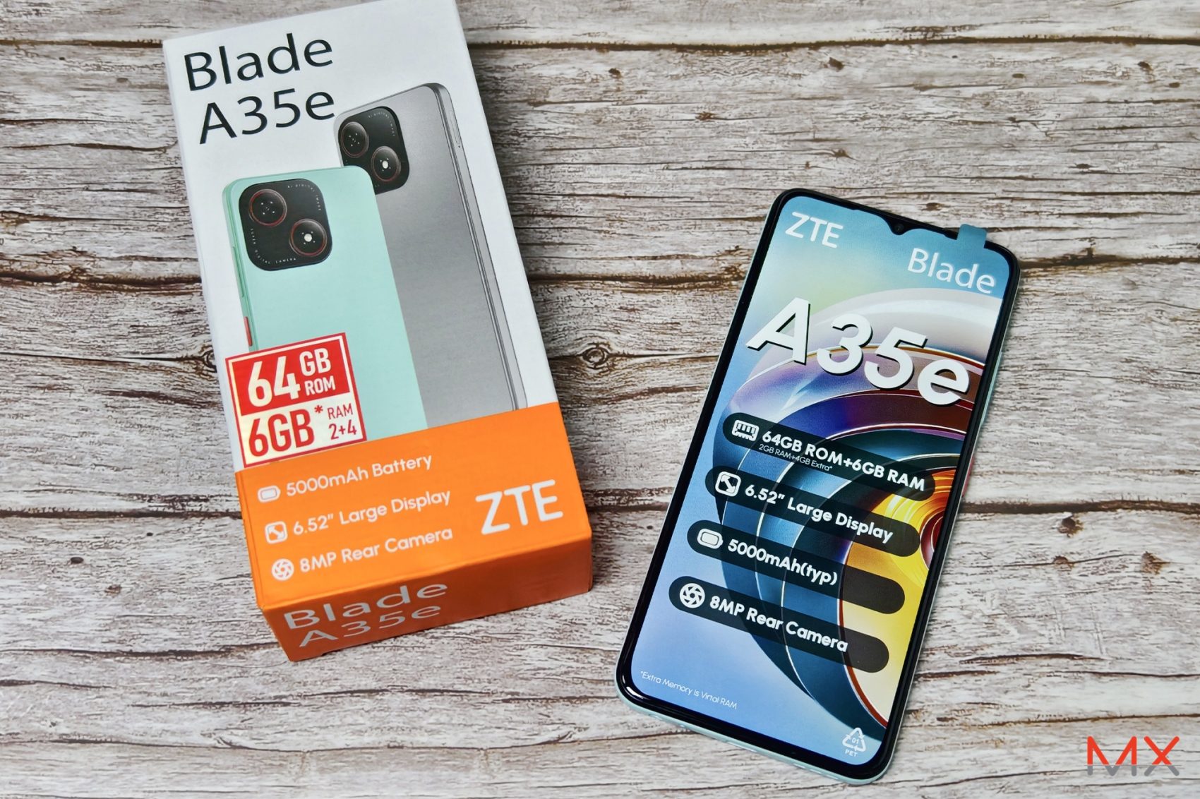 ZTE Blade A35e รีวิว