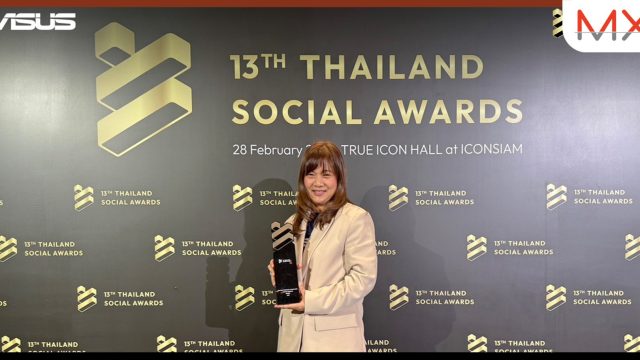 ASUS คว้ารางวัล Finalist กลุ่มรางวัล Best Brand Performance on Social Media จากเวที Thailand Social Awards ครั้งที่ 13