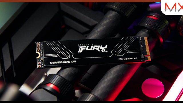 Kingston เปิดตัว Kingston FURY Renegade G5 SSD M.2 มาตรฐาน PCIe 5.0 เร็วทะลุ 14,800MB/s