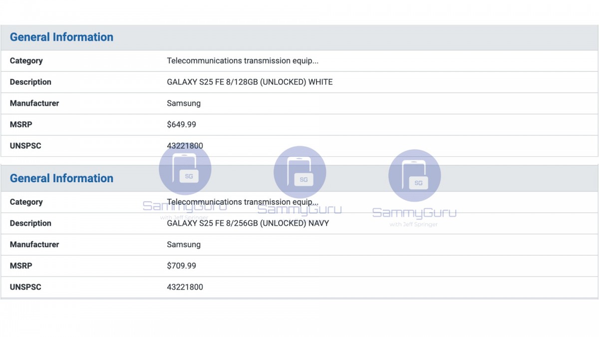 Samsung Galaxy S25 FE