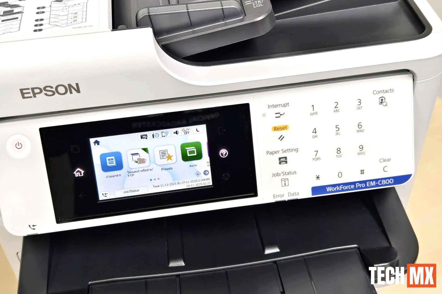 Epson WorkForce Pro EM-C800 รีวิว
