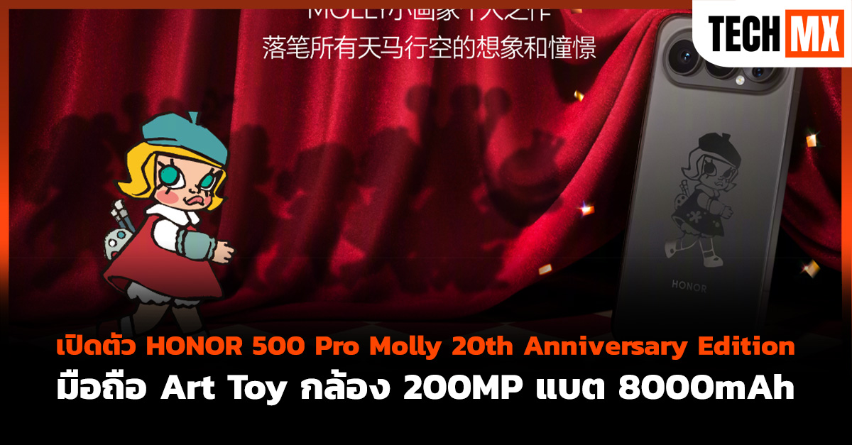 HONOR 500 Pro Molly 20th Anniversary Edition