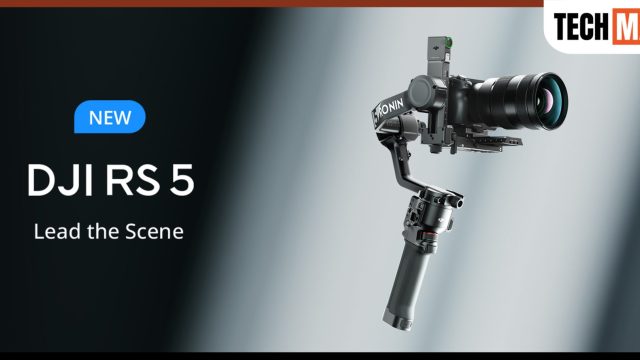 DJI RS 5 กิมบอลกล้องรุ่นใหม่สำหรับงานระดับมืออาชีพ ขายแล้วในไทย เริ่มต้น 16,500 บาท