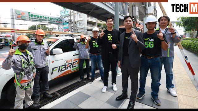 AIS ส่งทีมวิศวกรลงพื้นที่ เดินหน้าจัดระเบียบสายสื่อสารลงใต้ดิน บริเวณถนนประชาราษฎร์สาย 2