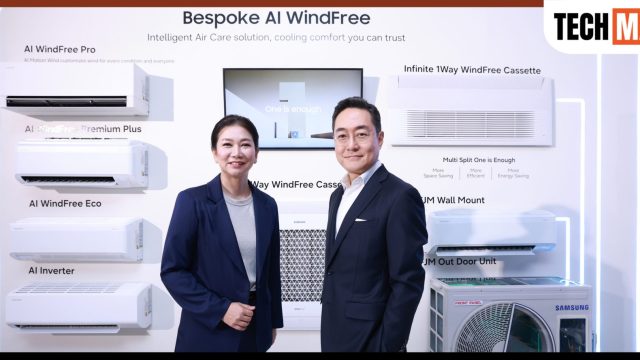 ซัมซุง พลิกโฉม เครื่องปรับอากาศ Bespoke AI WindFree Pro ด้วยออกแบบ Grid Design