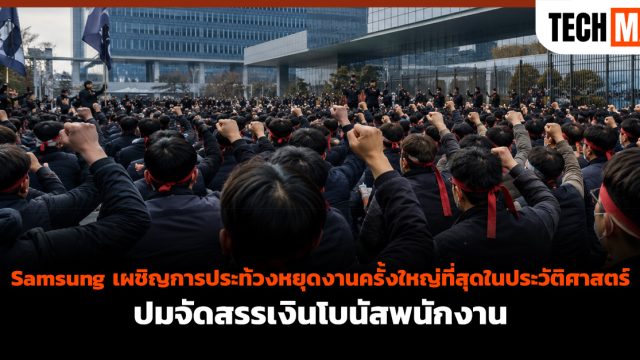 Samsung เผชิญการประท้วงหยุดงานครั้งใหญ่ที่สุดในประวัติศาสตร์ ปมจัดสรรเงินโบนัสพนักงาน