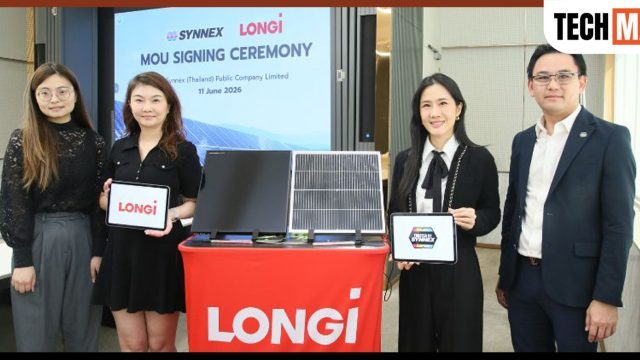 SYNNEX เปิดเกมรุกพลังงานสะอาด ดึง LONGi แบรนด์โซลาร์เซลล์อันดับ 1 ของโลก นำร่องเทคโนโลยี Back Contact สู่ตลาดไทย