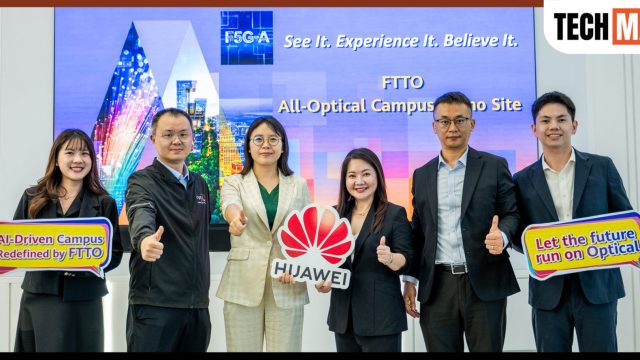 หัวเว่ย เปิดตัว FTTO All-Optical Campus Demo Site ณ อาคารจี ทาวเวอร์ ชูแนวคิด “อัปเกรดเครือข่ายเดิม สู่โครงสร้างพื้นฐานพร้อมรับ AI ได้ง่ายกว่าเดิม”