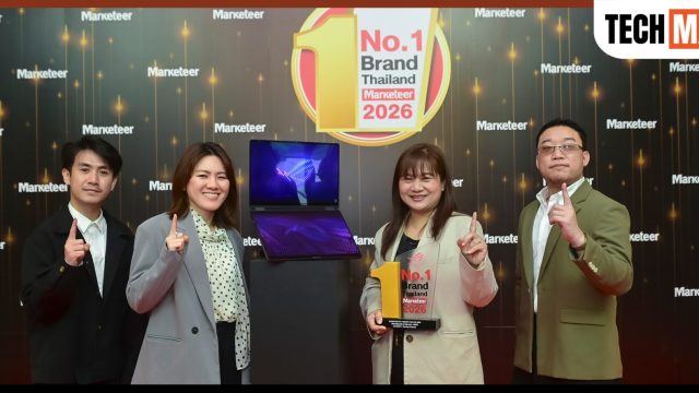 ROG ฉลองครบรอบ 20 ปี คว้ารางวัลแบรนด์เกมมิงโน้ตบุ๊กยอดนิยมอันดับ 1 ในไทย